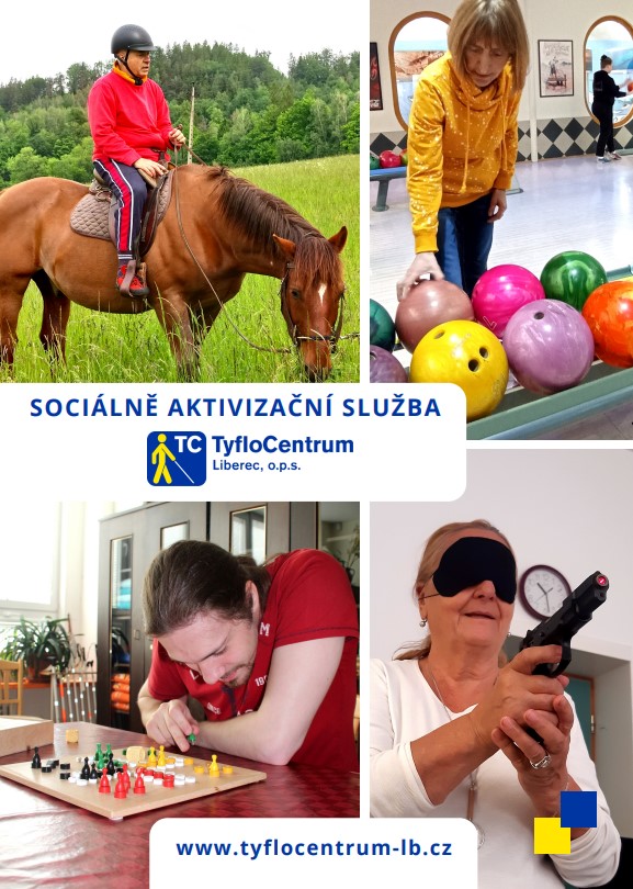 Sociálně aktivizační služba - propagační leták